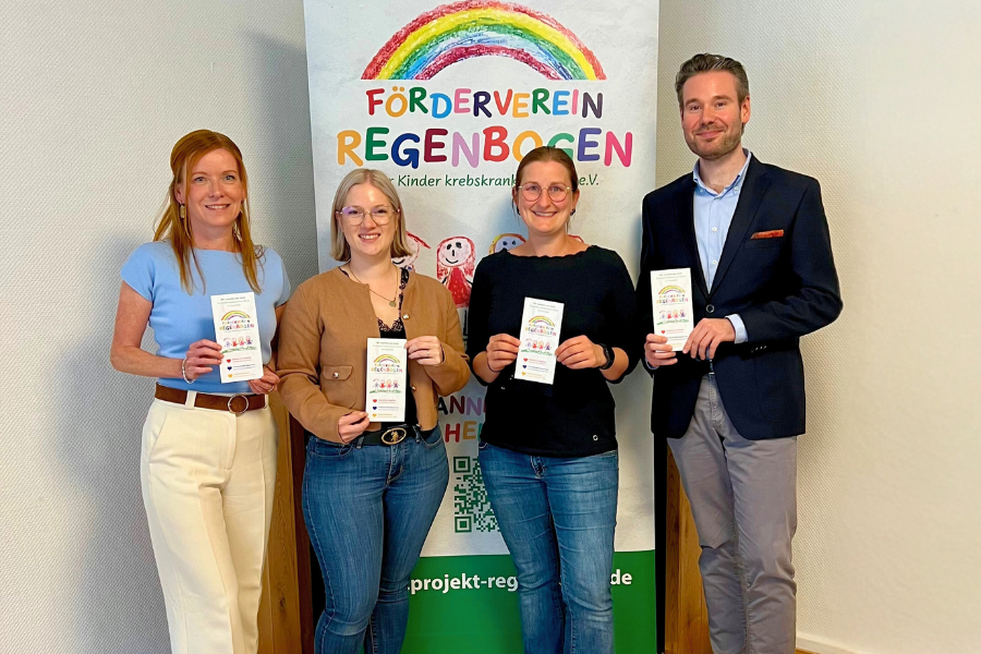 Die Mitglieder des Fördervereins Regenbogen stellen sich vor